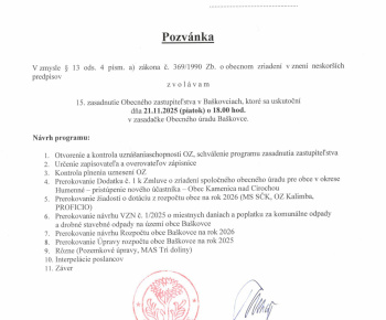 Aktuality / Pozvánka a program 15. OZ - foto