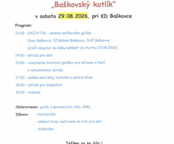 Aktuality / Pozvánka - Baškovský kotlík 2026 - foto