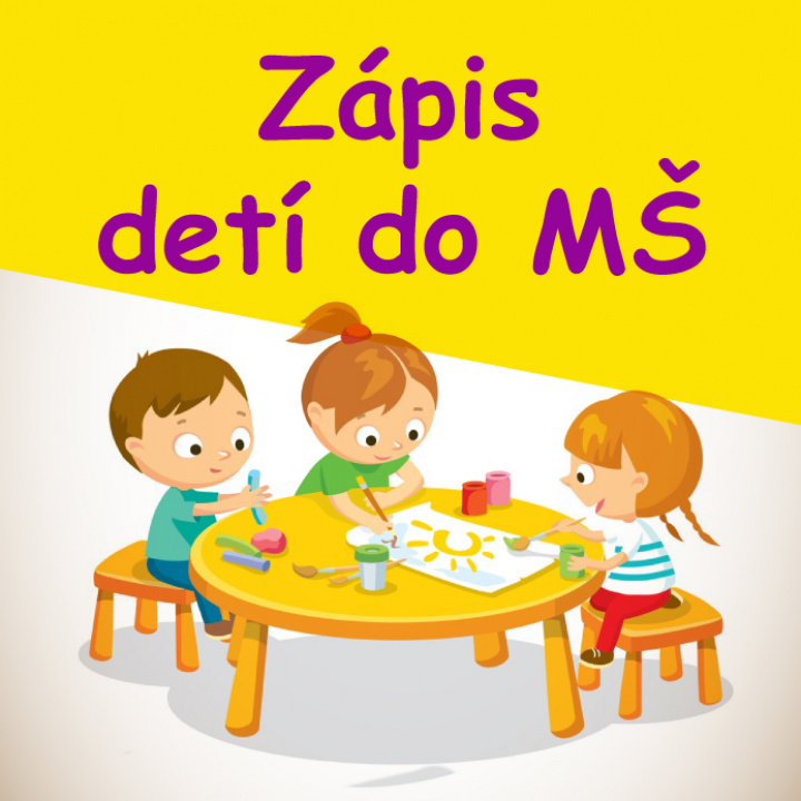 Zápis detí do MŠ Baškovce 2026